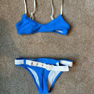 Solid & Striped Rachel Belt Top (XS) and Rachel Belt Bottom (XS)